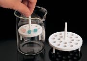 Incubation rack for microtubes, PP, round, 8 places