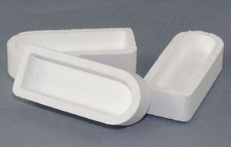 Ceramic boat, reusable