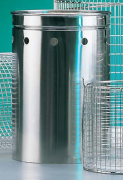 Closed basket for V 40/55 for waste sterilization