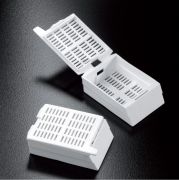 Mega cassette, with integral lid, white, 500 pc/case