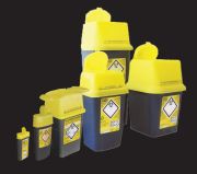 Sharpsafe tűgyűjtő edény, 2 liter - 50 db/csomag