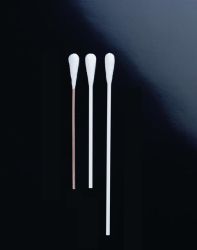 Cotton swab for hospital use, with a 11 mm diameter cotton head