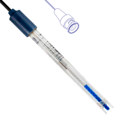 pH elektróda, Polymer PLAST BNC, ph - 14, 0 - 60 °C, fix/BNC kábel