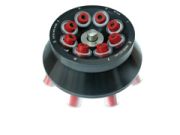 Angle fixed rotor 30º for 10 tubes of 15 ml. (8.000 RPM)