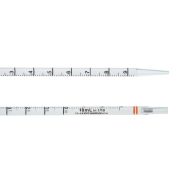 Szerológiai pipetta, 10 ml, steril, papír és műanyag csomagolásban, egyesével csomagolt, 400 db/csomag