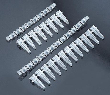 0.2 ml PCR tubes in strip, several forms