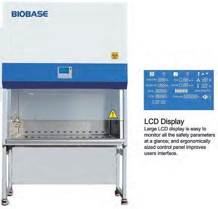 NSF certified Class II / A2 biological safety cabinets
