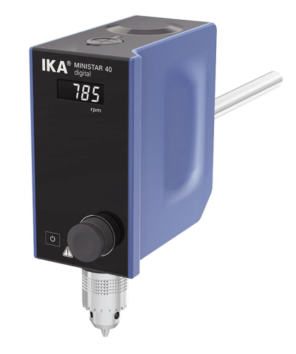 IKA MINISTAR control and IKA MINISTAR digital overhead stirrers