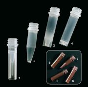Screw thread microtube, skirted, transparent, 2 ml, 1.000 pc/case