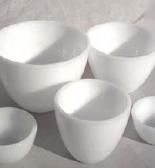 Quartz crucibles in different sizes and shapes