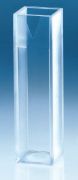 UV-Cuvette macro, min. filling volume 2,5 to 4,5 ml, 100 pc