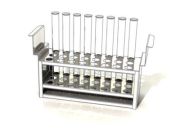 Test tube rack with 18 mm holes, 24 places