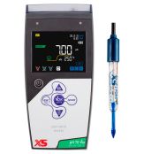 pH 70 Vio DHS FOOD hordozható pH mérő, lándzsa elektródával 2 PORE T beépített hőmérséklet szenzorral