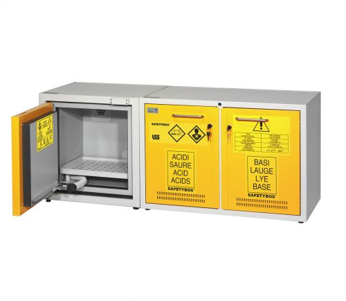 SAFETYBOX combined chemical storage cabinets