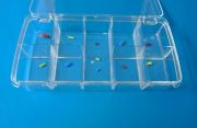 PTFE Stirrer Bars, Boxed Assortments, 12 Colored Micro (Red, Blue & Yellow)