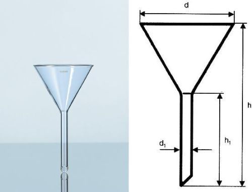 Glass funnel