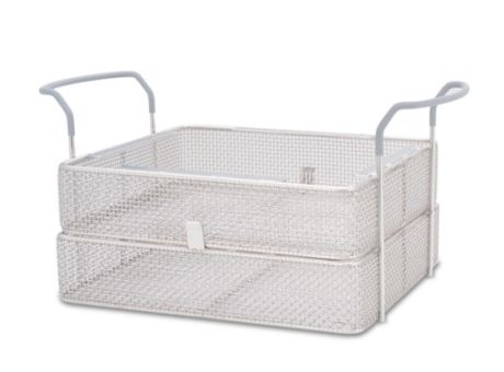 Stainless steel 2 level basket