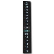 LCD thermometer for refrigerator, +10°C - +40°C