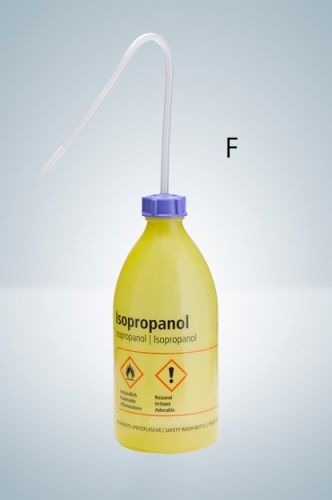 Wash bottles in different shapes