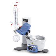 RV 8 V-C with HB digital heating bath and set of  coated glassware (vertical)