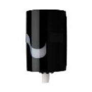 Rolled paper towel holder, black