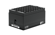 XLX4000 automation-friendly tube rack with left-side code, aseptic, 10 pc / case