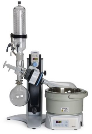 STUART RE401 rotary vacuum evaporator with vertical glassware set