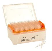 Optifit pipettahegy 5-350 µl, rack-ben, STERIL, 96 db/ rack, jele: D, Doboz tartalma: 10 rack