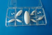 PTFE Stirrer Bars, Boxed Assortments, 12 Oval