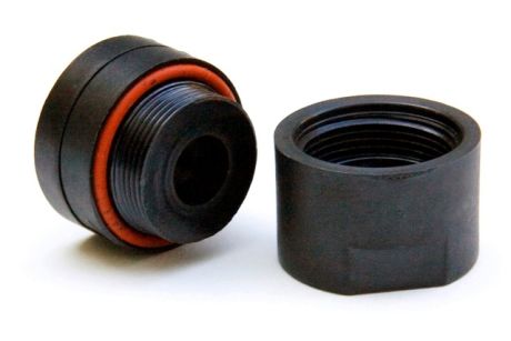 Capsule for data recording buttons