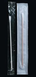 Sterile sampling swab in two types of packaging