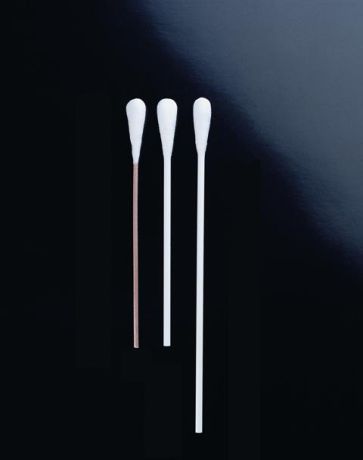 Cotton swab for hospital use, with a 11 mm diameter cotton head