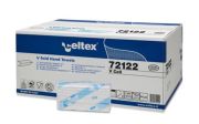 Paper towel Z-shape, 2 layers, chemically clean (tissue), white, 210 sheets/pack, 15 pieces/carton