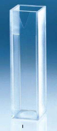 Type I, UV cuvette, macro, 2.5 - 4.5 ml