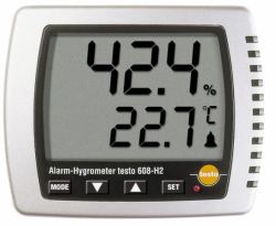 TESTO 608-H1 and 608-H2 type humidity and temperature meter