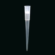 Gilson compatible pipette tip, bevelled, with collar, yellow, sterile, 2-200 µl, 96 pc/case