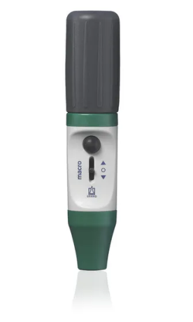 Manuális pipettor 0,1 - 200 ml, zöld