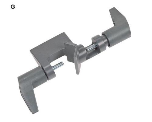 Bossheads and clamps for IKA overhead stirrer stands