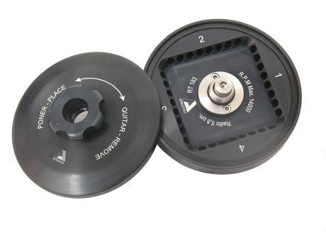 Rotors and adapters for BIOPROCEN 22 R centrifuge