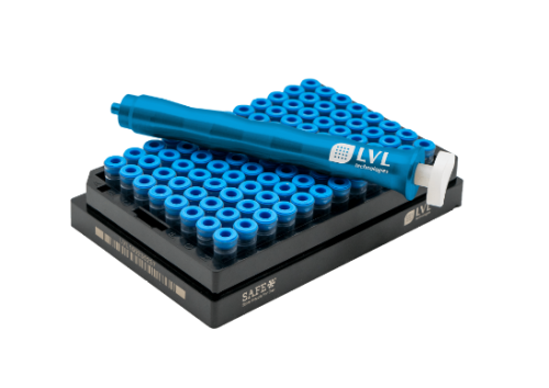 Manual cappers/decappers for LVL tubes