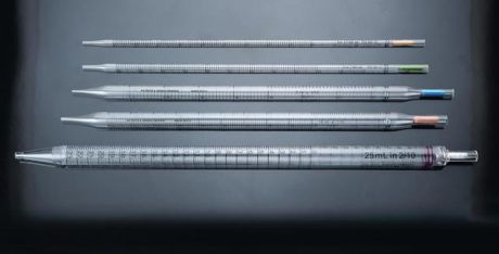 Serological pipette, sterile, individual or in 25 pc pack