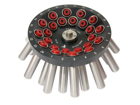 Rotor és adapter az UNICEN 21 centrifugába