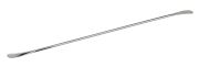 Double spatula-spoon shape 18/10 steel, LxW=210x12mm