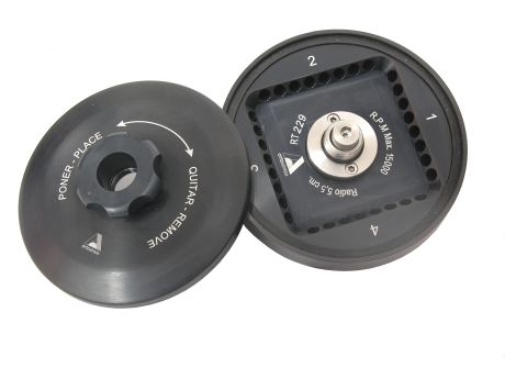 Rotor and adapter for BIOCEN 22 centrifuge