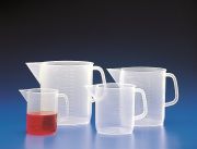 Measuring jugs, short form, 1.000 ml, moulded-in graduations