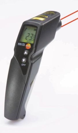 TESTO 830-T2 infrared thermometer with laser marking