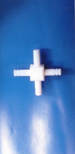 Teflon tube connector in different shapes and sizes