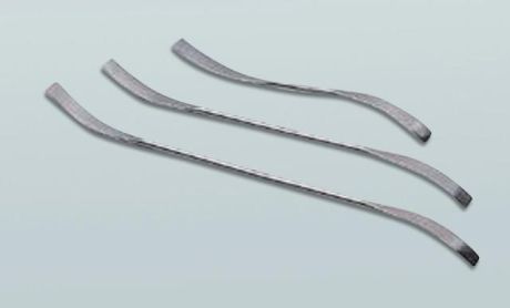 Double spatula, curved, in two designs