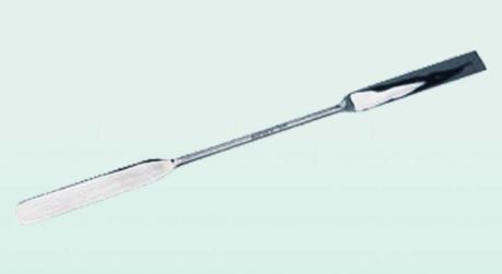 Double spatula with round handle