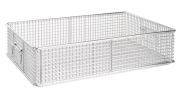 Drótkosár füllel, 600 x 400 x 150 mm, 10 mm osztásközzel